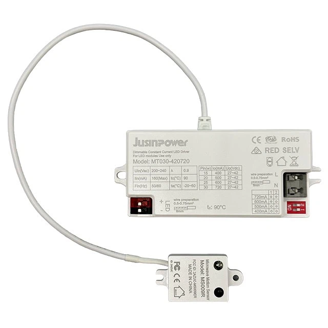 PWM de corrente constante intergradada Dimmable com driver de LED de sensor de movimento